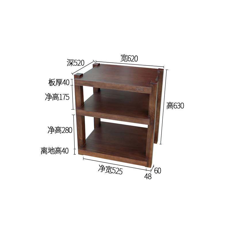 Famous Artisan Power Amplifier Rack Professional Sound Power Amplifier Cabinet Audio-visual Equipment Equipment Rack Multilayer Solid Wood Cabinet Tuning Rack