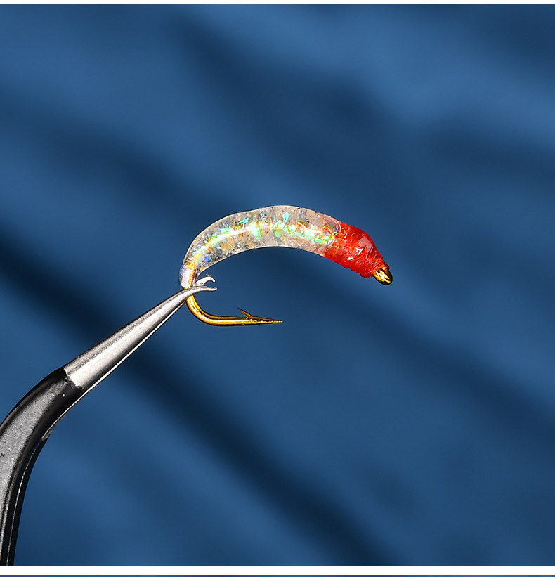 Дорожные суб- приманки 猎鱼传奇飞蝇钩鱼鳞钩路亚白条马口假饵溪哥翘嘴罗非仿昆虫饵鱼饵