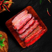 Walking and performing non-stop food treasure Xiangfang one million Net Red Recommended Hunan Xiangxi Tujia meat Five Flower Smoked Meat 500G