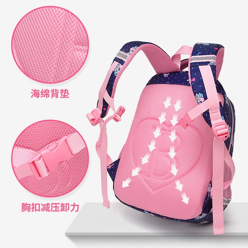 Школьный рюкзак, милая сумка через плечо со сниженной нагрузкой