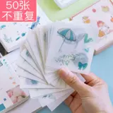 Японская наклейка, свежая подарочная коробка, милый брендовый комплект, ретро креативное украшение для ногтей в стиле древности, планировщик