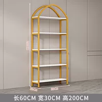 Длина 60 см Ширина 30 см Высота 200 см [Простая подставка], Золотая подставка [Тип D]