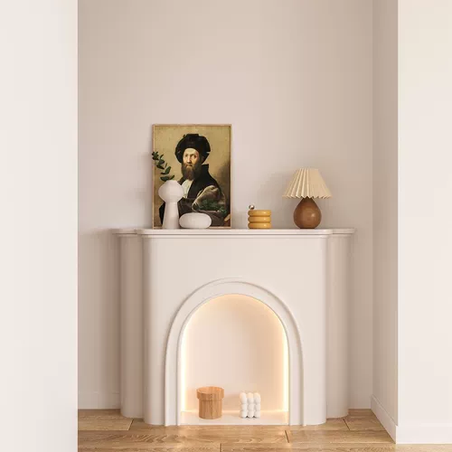 Французская кремовая ветряная настенная шкаф гостиной декоративный шкаф