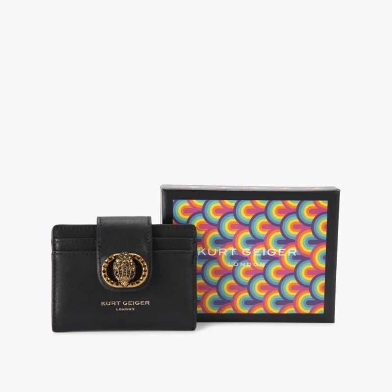 British Kurt Geiger Wallet for Women 2025 New Fashion Versatile Short Wallet High-End Niche Design
