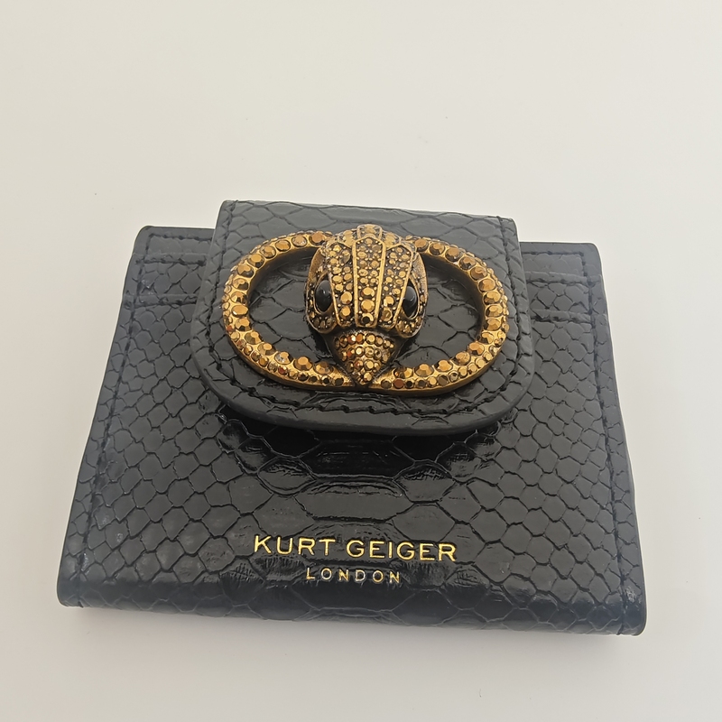 Kurt Eagle Head Patent Leather Stone Pattern Unisex Wallet High-End Snake Pattern Card Holder Two-In-One Light Luxury Wallet Kurt Eagle Head Patent Leather Stone Pattern Unisex Wallet High-End Snake Pattern Card Holder Two-In-One Light Luxury Wallet