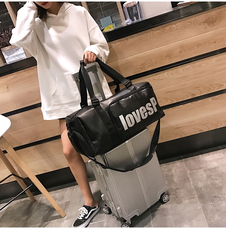 Túi du lịch túi lưu trữ lớn túi chống nước túi thể dục nam túi xách tay ánh sáng phiên bản Hàn Quốc của mạng khoảng cách ngắn màu đỏ du lịch ra - Túi du lịch balo du lich