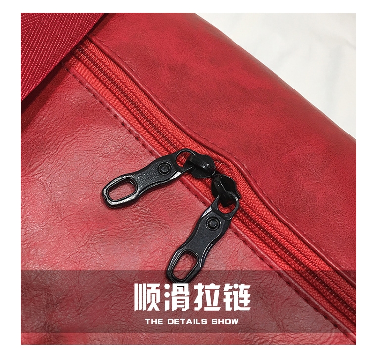 Túi du lịch túi lưu trữ lớn túi chống nước túi thể dục nam túi xách tay ánh sáng phiên bản Hàn Quốc của mạng khoảng cách ngắn màu đỏ du lịch ra - Túi du lịch balo du lich