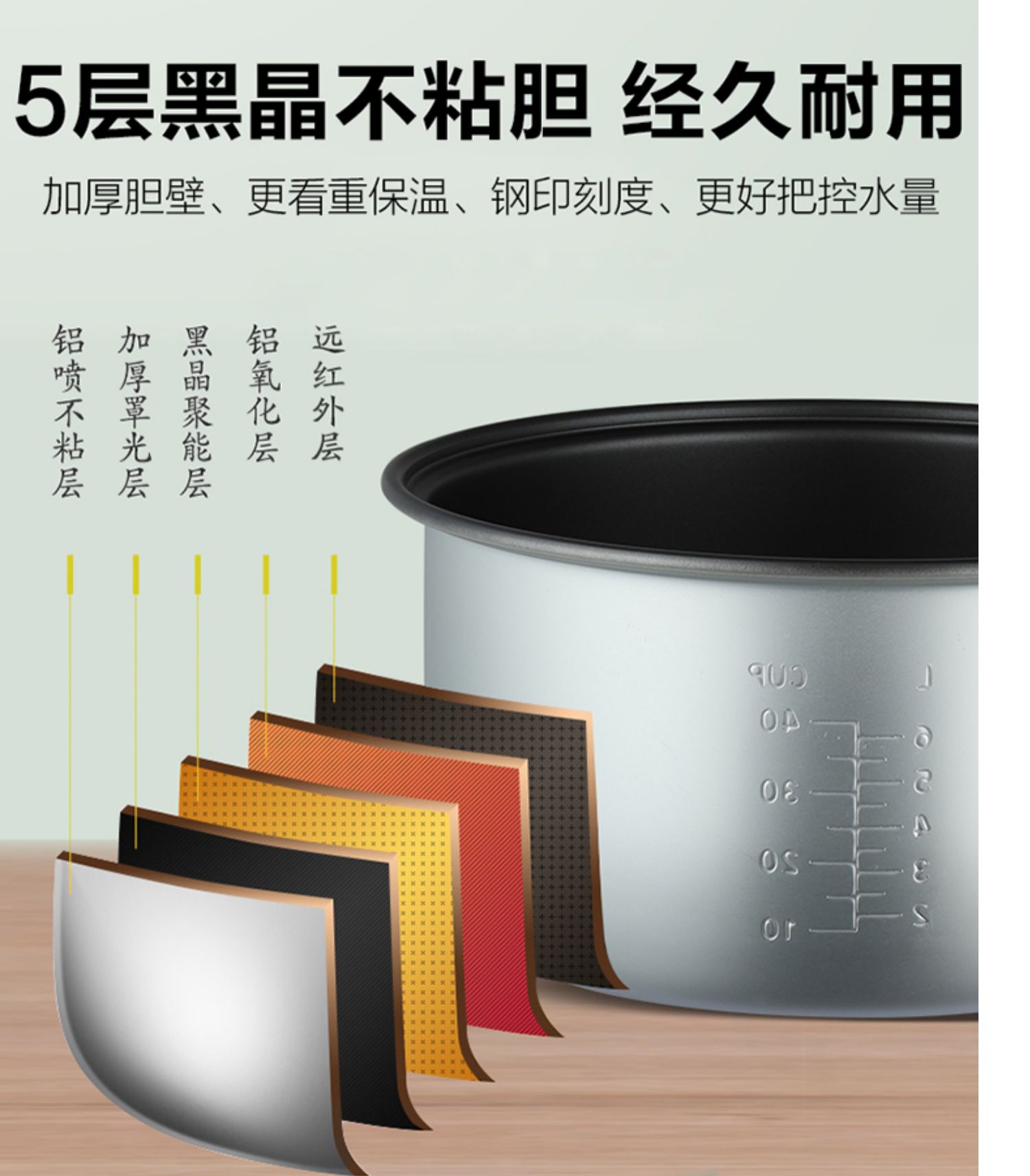 厨之慧 商用电饭煲10L15-20-30人酒店食堂大电饭锅大容量西施煲商品详情图