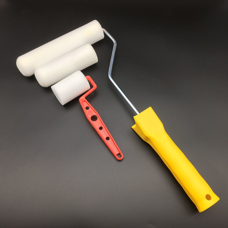 2-inch 4-inch sponge roller brushed high density polyether water-based wool paint roller brush thin coating special 6-inch 10-inch wall painted roller wall painted propylene pigment brush large area roller brush