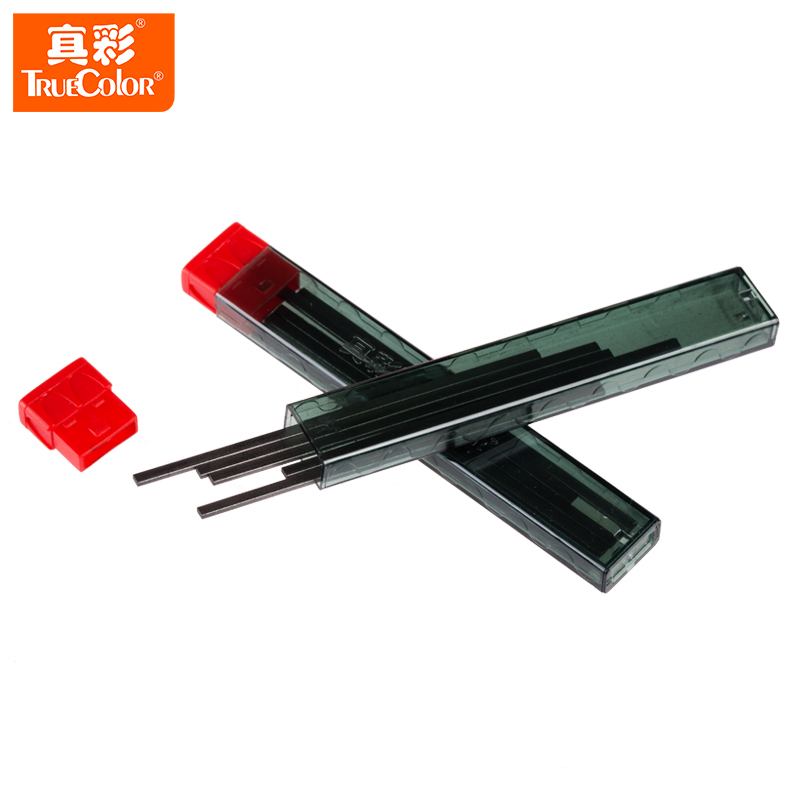 True color-like meta-red 2B answer card examination lead core V689A coated inscriptions card of gaokao vocational skills examination automatic pencil lead core 1 8mm square pencil core 24 small boxes wholesale-Taobao