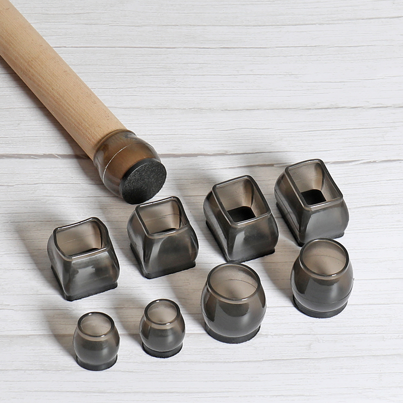 table and chairs footbed chair leg protective sleeve abrasion resistant legs stool chair footrest stool foot sleeve muted thickened chair foot sleeve