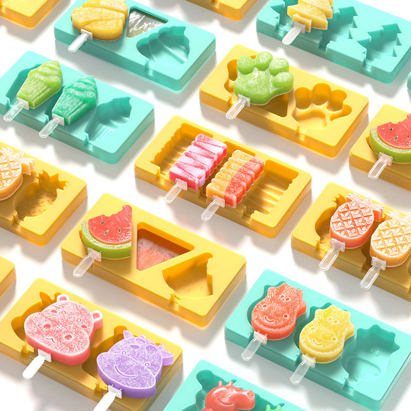 Ice Cream Molds Home Homemade Cheese Sticks Ice Cream Ice Cream Ice Cream Ice Cream Ice Cream Edible Grade Silicone