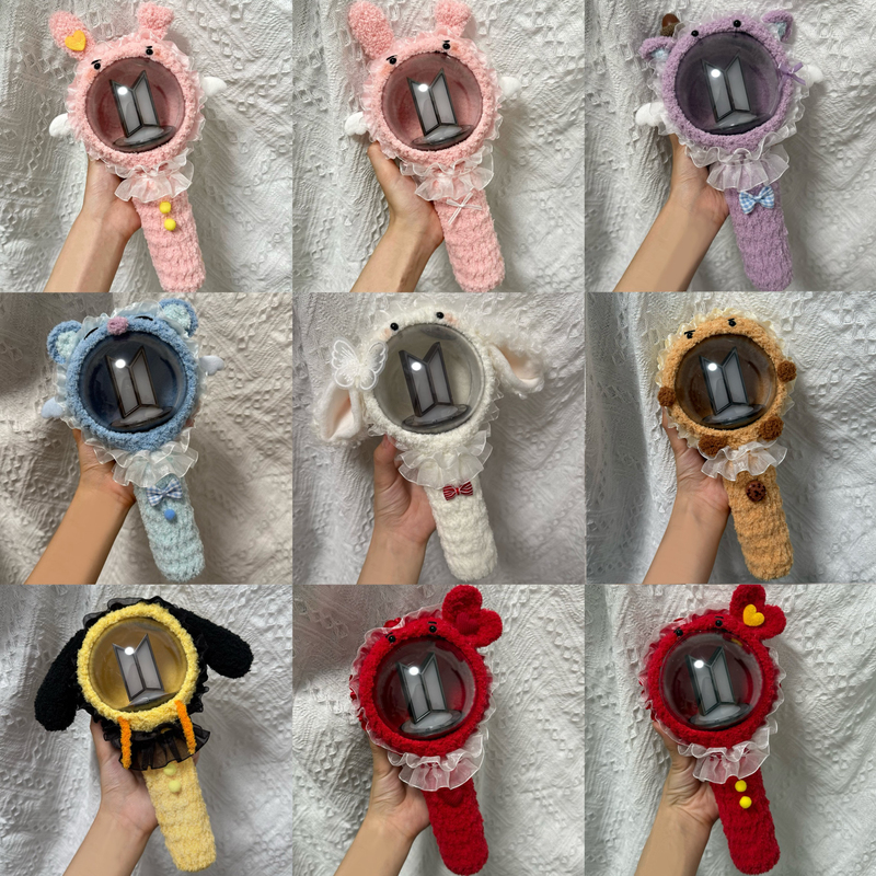 Bts Cheering Stick Protective Cover Bts Ami Stick Cover Bulletproof Youth League Cheering Stick Cover Hand Light Cover Concert Bt21