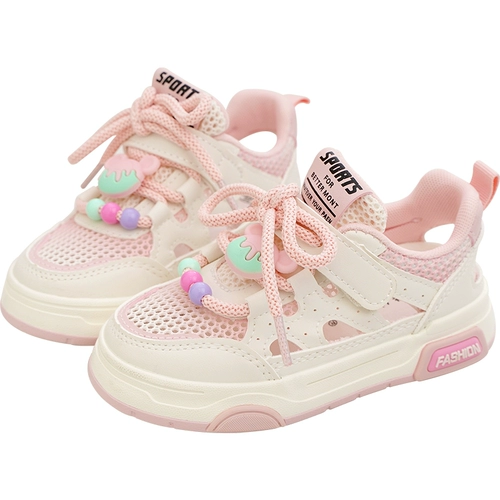 Детские спортивные сандалии, обувь, летние дышащие туфли для отдыха, мягкая подошва