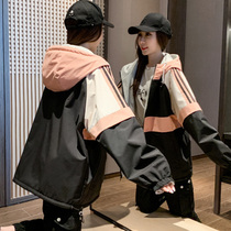 Double-sided coat womens autumn and winter 2021 new spring and autumn thick Joker early autumn Korean coat short Students