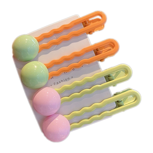 Детская милая заколка для волос, универсальная челка, в корейском стиле