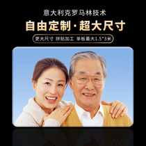 Large porcelain plate painting Tombstone Porcelain image Custom high temperature porcelain art photo Memorial photo Ceramic old man photo