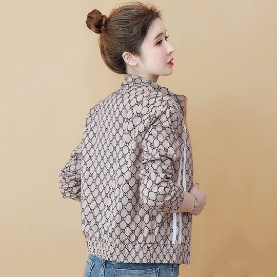 女士短外套2025年新款春秋小个子百搭时尚休闲宽松洋气夹克上衣