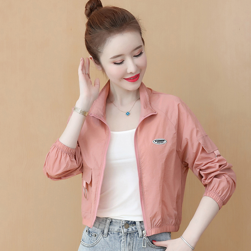 Petite Lightweight Short Jacket for Women, Fashionable Sun Protection Clothing, Summer 2026 New Outdoor Versatile Sun Protection Jacket