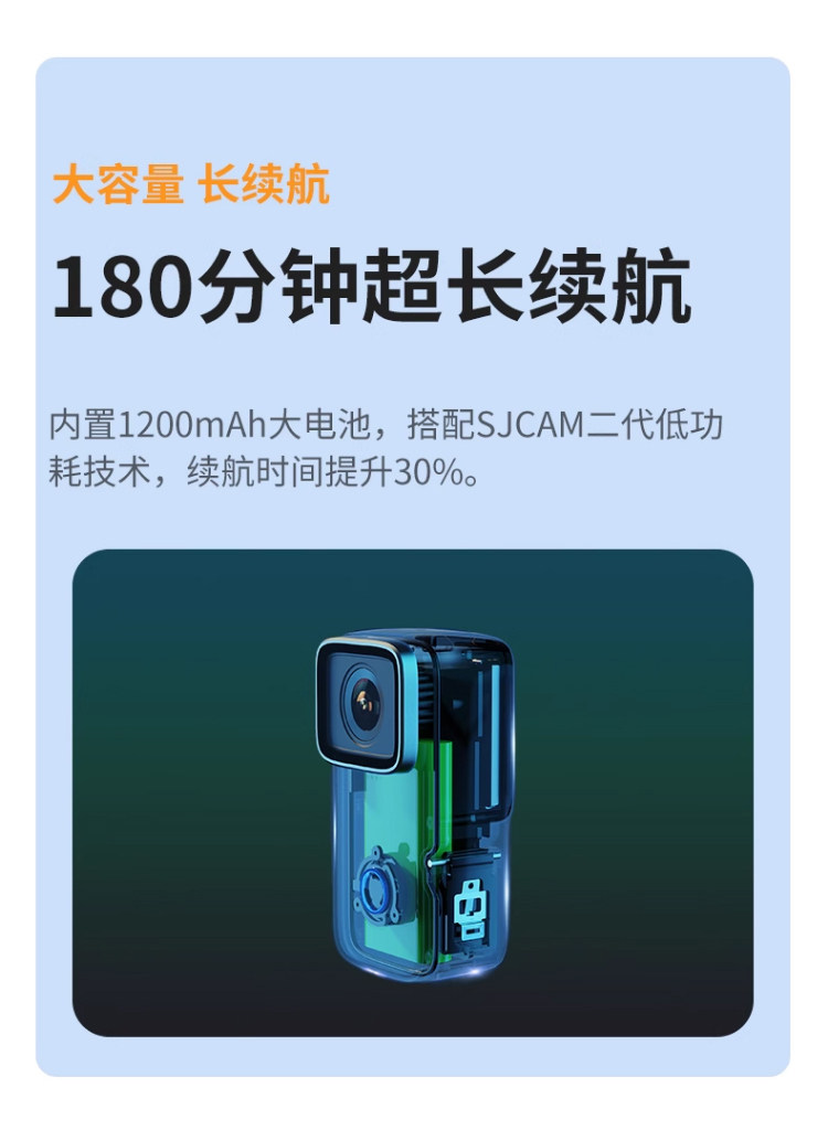 SJCAM Скорость Shadow C200 движение камера 4K мотоцикл водонепроницаемый диктофон большой палец руки верховая езда Vlog не -360 панорамный 