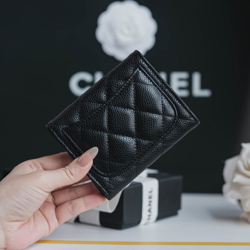 Original! Recommended Double-Layer Card Holder, Caviar-Patterned Lychee Grain Cowhide and Sheepskin Snap-Button Quilted Coin Purse, Double-Layer Wallet Original! Recommended Double-Layer Card Holder, Caviar-Patterned Lychee Grain Cowhide and Sheepskin Snap-Button Quilted Coin Purse, Double-Layer Wallet