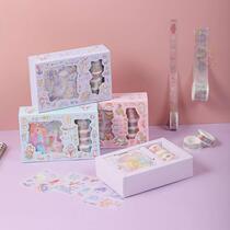 Little princess dress-up stickers antique girl cartoons and paper tapes cute childrens pocketbooks character clothing decorations