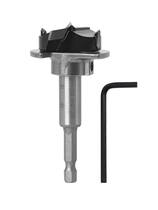 Adjustable positioning 35mm hinge special woodworking board hole opener with limit cabinet door cabinet hinge punching drill bit