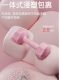 Dumbbells for Women's Fitness, Home Equipment for Slimming the Belly, Barbells, Kettlebells, Children's Rubber-Coated Anti-Roll Small Dumbbells, a Pair