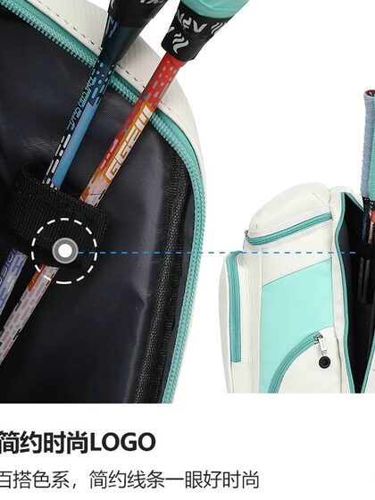 2026 New Badminton Bag Backpack Trendy 3-Pack Sports Bag Adult Tennis Bag 7Th Anniversary Commemorative Bag