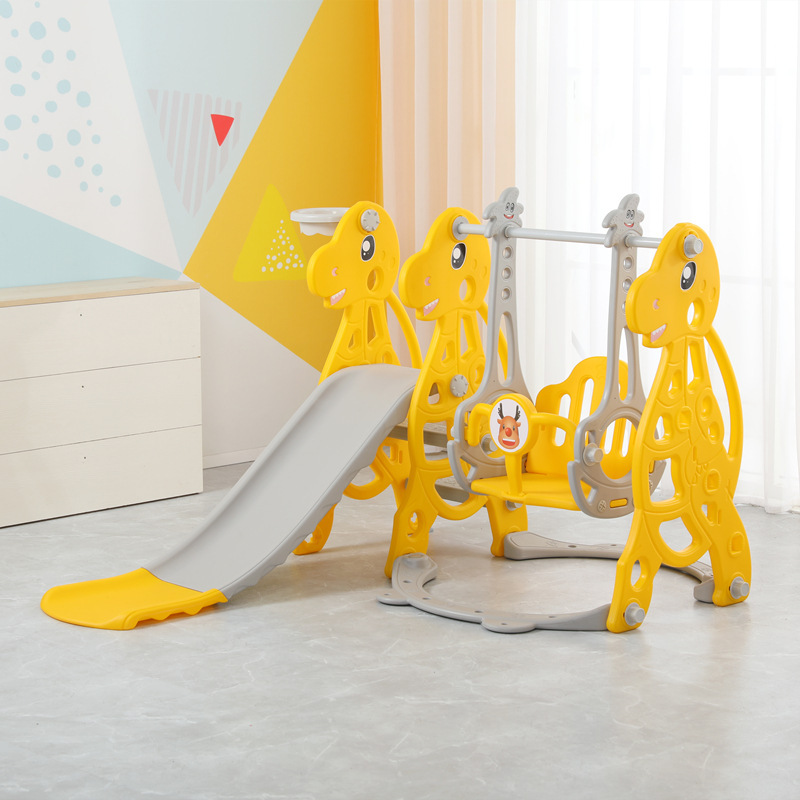 Children's Slide, Baby Indoor and Outdoor Three-In-One Swing Combination, Kidsren's Toys, Play Equipment, Mother and Baby Gifts Children's Slide, Baby Indoor and Outdoor Three-In-One Swing Combination, Kidsren's Toys, Play Equipment, Mother and Baby Gifts