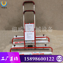 Laminating machine Mud surface oil cypress road film machine Rural pavement cement floor film laying machine Zhenping to print cover film machine