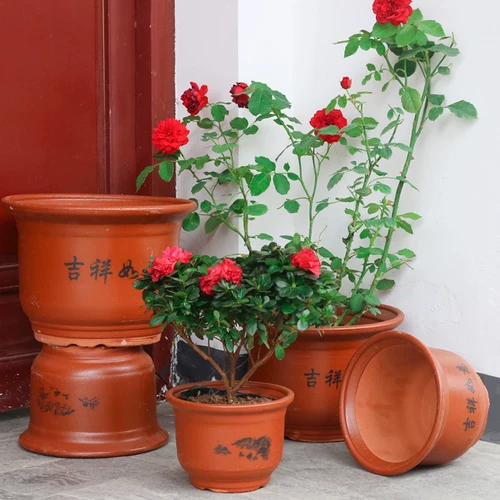Очень большой керамический креативный цветочный горшок