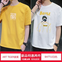 Art-Tiger Ginger+Battle White