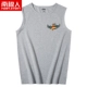 Nam Cực Nam phiên bản Hàn Quốc của áo vest nam rộng trẻ trung mùa hè cotton in áo thun thể thao không tay áo thun - Áo vest cotton áo lông vũ