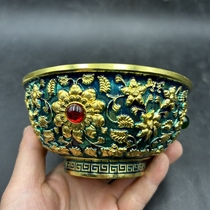 Ancient bronzes cloisonné bowls gilt bowls blooming wealth bowls home decorations special offers