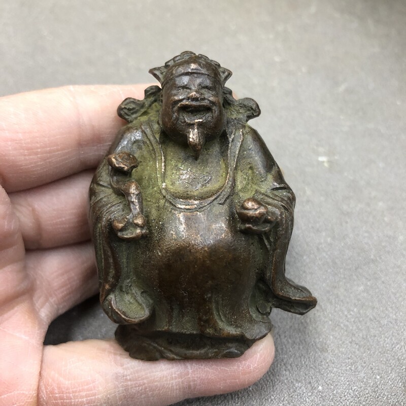 Antiquities Miscellaneous Fluxu Swing parts of a small household process copper handle parts