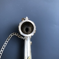 Antique miscellaneous cigarette bag pot smoking set large cauldron cigarette bag classical nostalgic objects can be practical gifts for friends