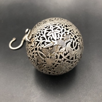 Antiques and miscellaneous items Incense burner Aromatherapy burner Hanging burner Ball incense burner Home craft ornaments Retro copperware