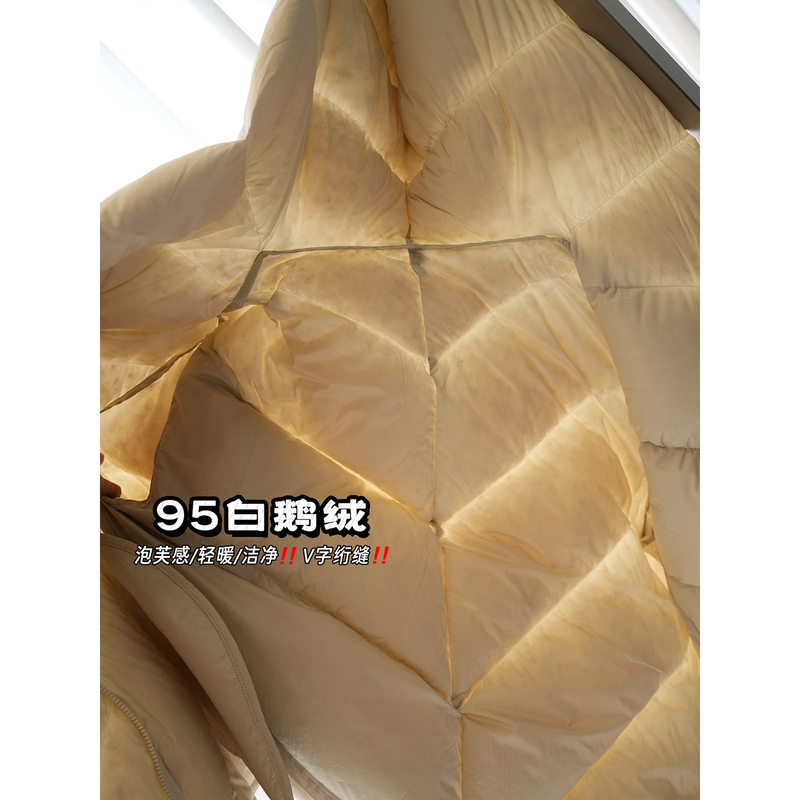 Premium Limited Edition 50% off 95% White Goose Down! Fluffy Puff! Warm Hooded down Jacket for Women<Azzd024 Premium Limited Edition 50% off 95% White Goose Down! Fluffy Puff! Warm Hooded down Jacket for Women<Azzd024
