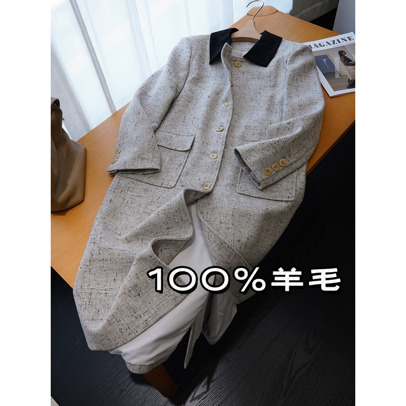 Premium Limited Edition 70% off Windsor Academy! 100% Wool Vintage Color Yarn Contrast Woolen Women's Sweater《Uzjn102》 Premium Limited Edition 70% off Windsor Academy! 100% Wool Vintage Color Yarn Contrast Woolen Women's Sweater《Uzjn102》