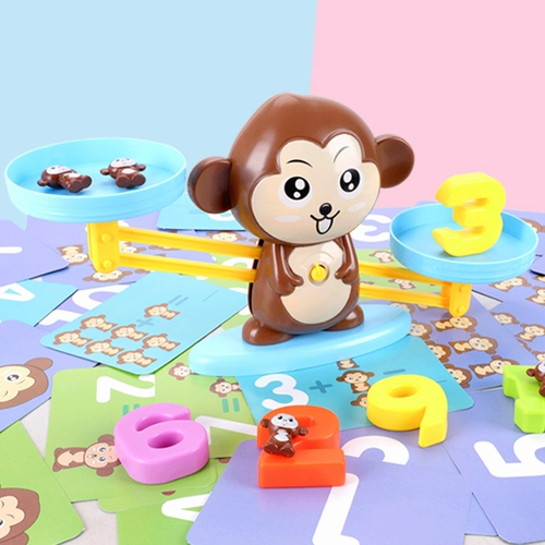 Цифровая интеллектуальная игрушка для обучения математике для тренировок для мальчиков и девочек, лягушка, обезьяна
