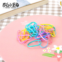 Disposable rubber band Strong pull in constant hair rope Children without injury Black colored girl Zhair ring Head rope Adult