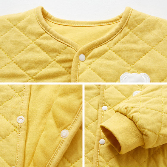 Baby coats autumn and winter thickened thin cotton baby cotton coats boys' clothes girls' cotton clothes winter clothes cotton jackets children's tops