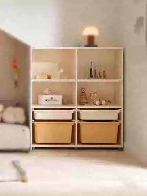 iloom physical store children's toy storage cabinet rack multi-layer household large capacity four-drawer cabinet imported from South Korea