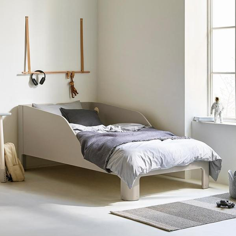 Pleasant Home Ilom Import Brief Modern Children's Bed 1 m Wide Bedroom With Guardrails Multifunction Single Bed-Taobao