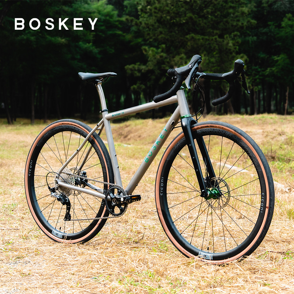 Boskey Rack BOSKEY不死骑ArcherTi钛合金Gravel砾石越野公路车桶轴电变,全能骑行新选择?-旅行自行车-淘宝好物网