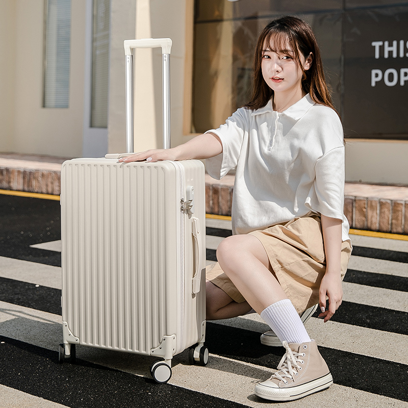 Small fresh universal wheel luggage INS male and female students 20 inch boarding box large capacity 24 inch password box 802