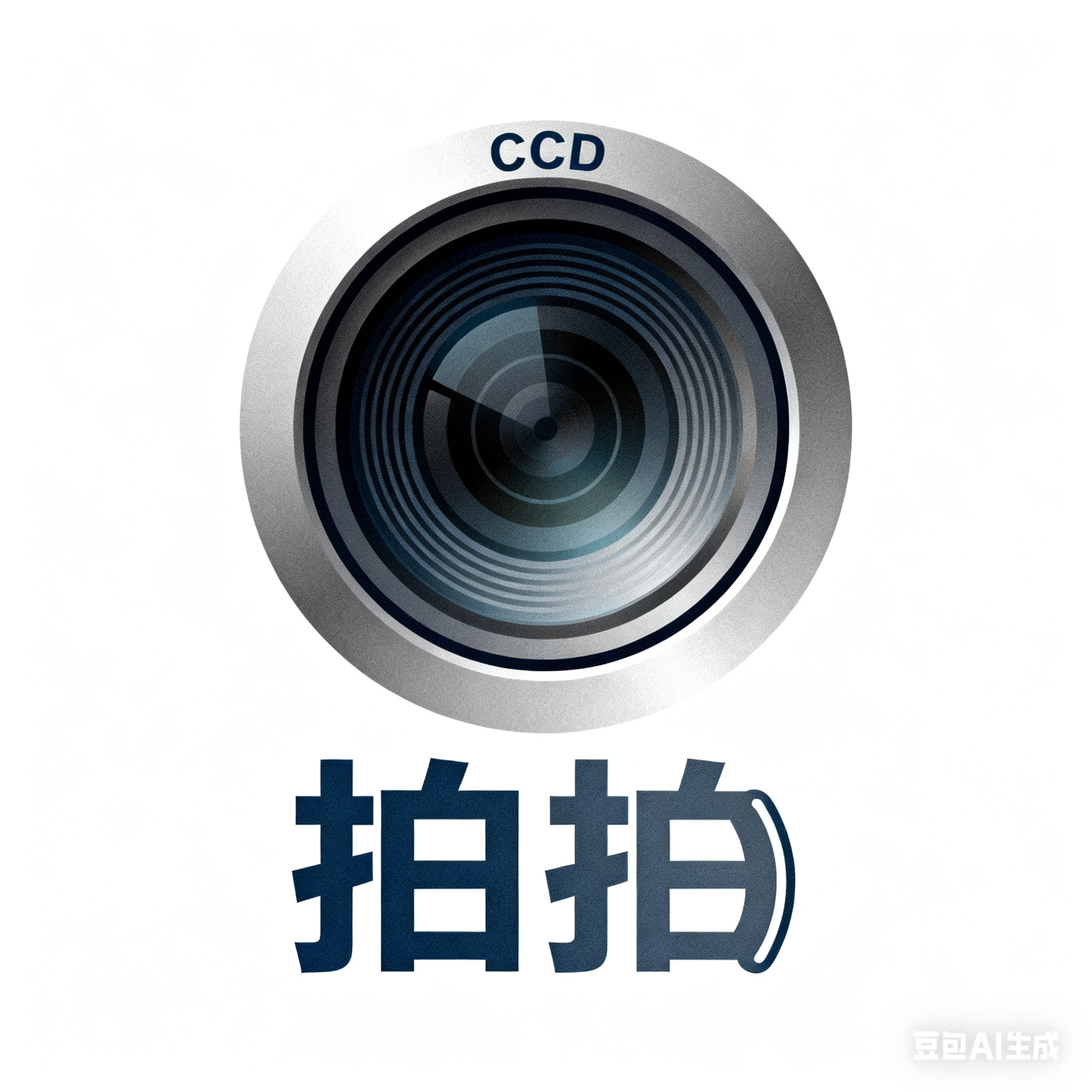 拍拍CCD数码相机工厂的LOGO