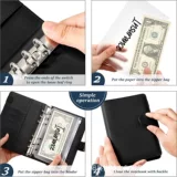 A6 Бюджетный связующий органайзер для Cash Zipper evvencepes