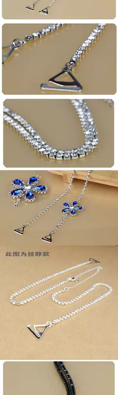 . Kim loại sang trọng rhinestone dây đeo vai đồ lót dây đeo tính khí áo ngực với treo cổ vô hình dây đeo vai dây đeo không trượt - Vai tráng